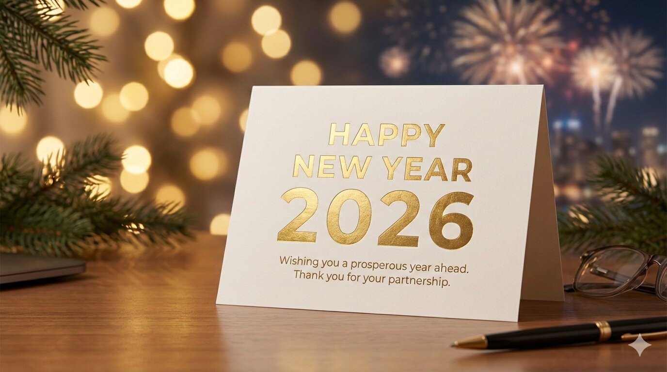 Привітання з 2026 роком. Наші новорічні свята.