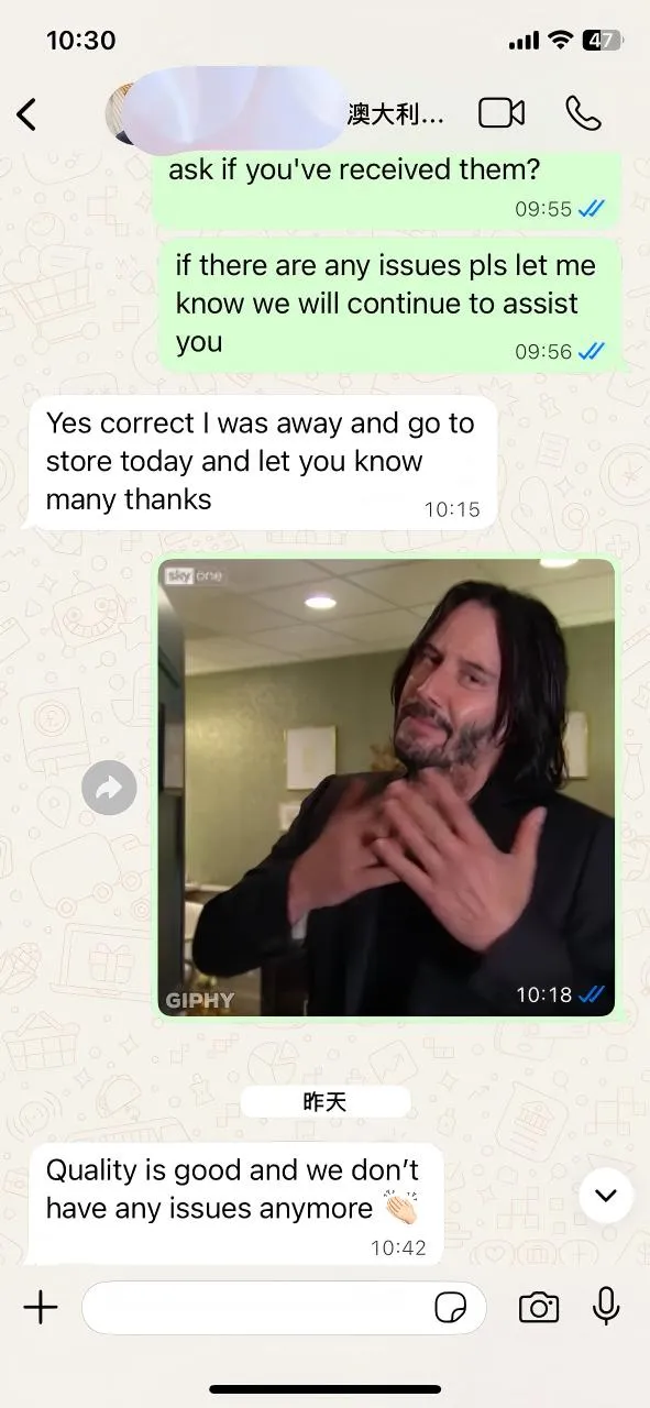 ​Відгук нашого австралійського клієнта: якість — найкраща комунікація