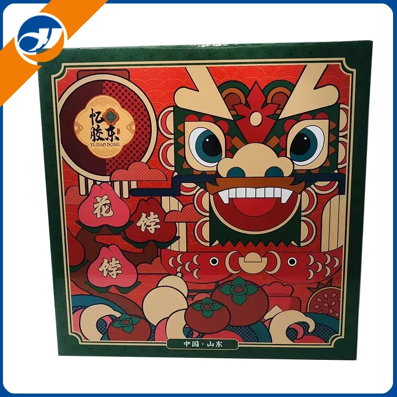 Подарункова коробка танцюючого лева