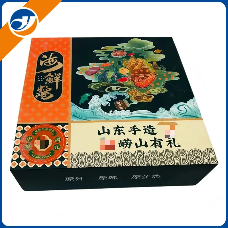 Складна магнітна коробка для упаковки соусу