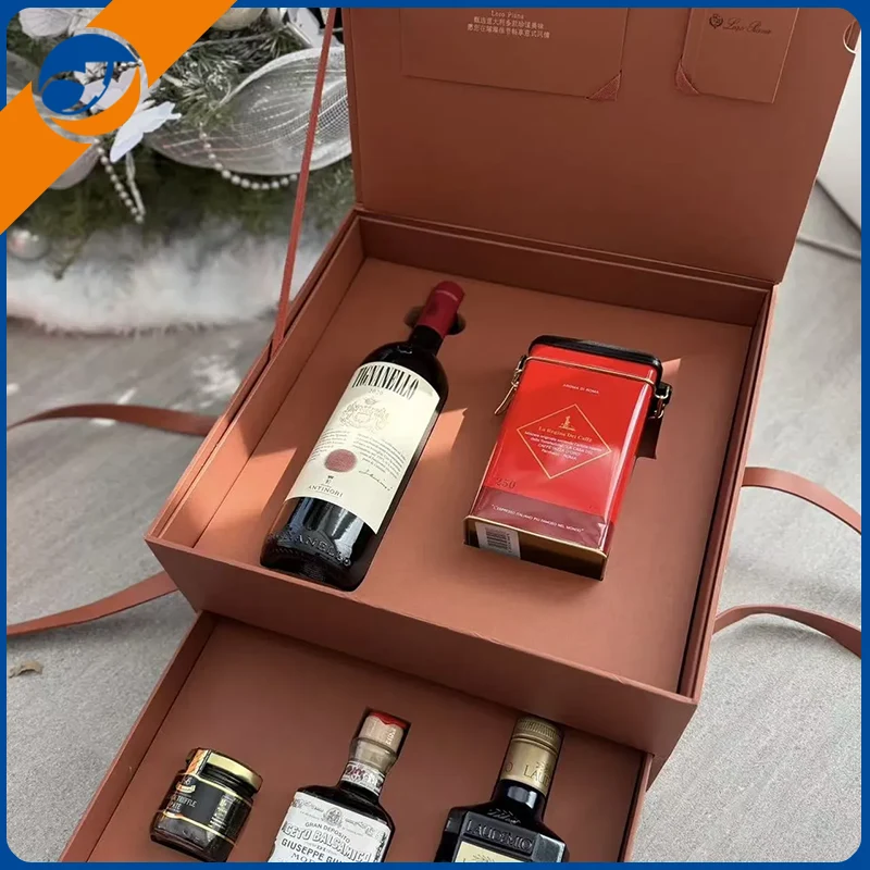 Упаковка коробки для вина